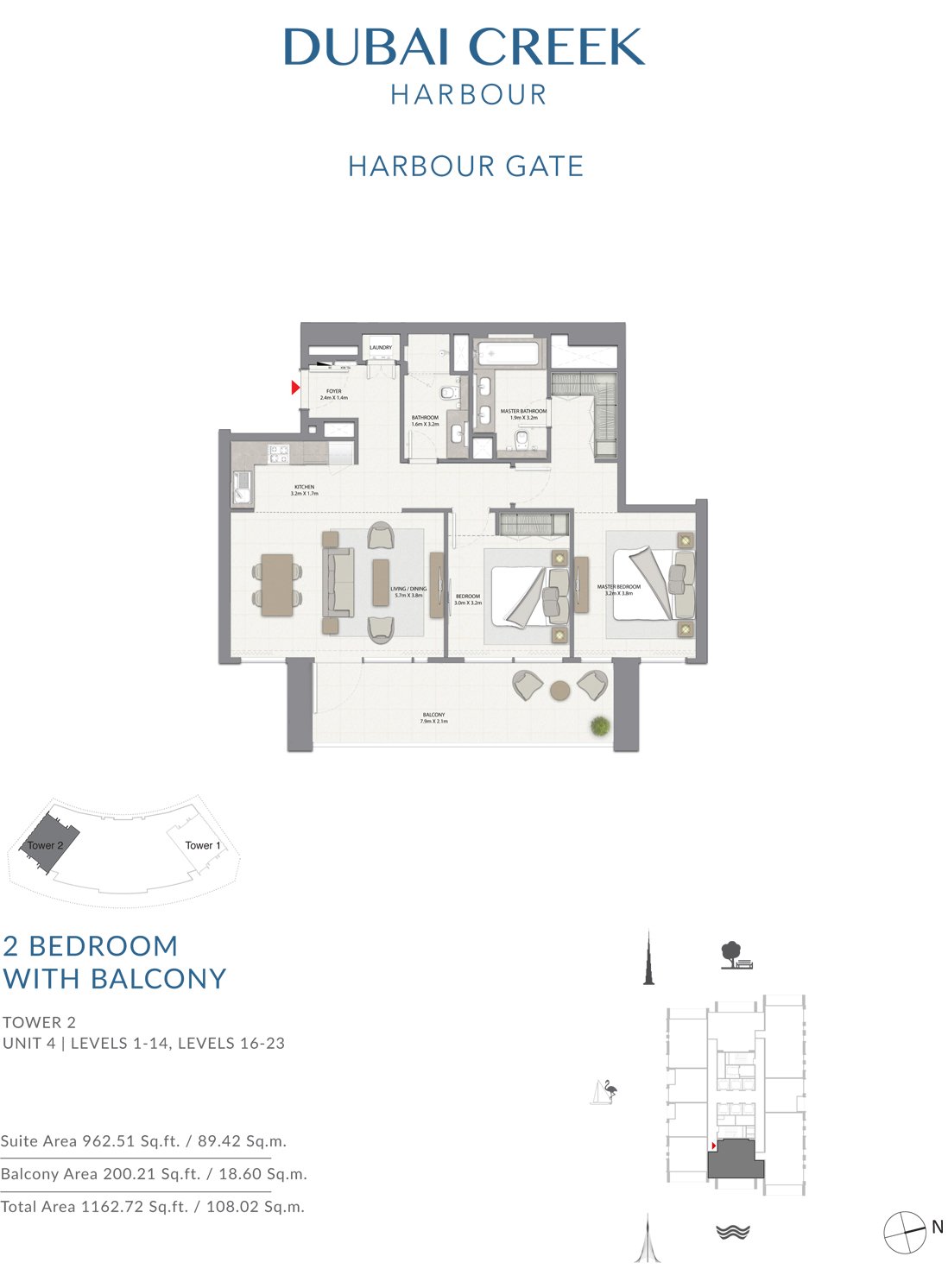 2 Bedroom